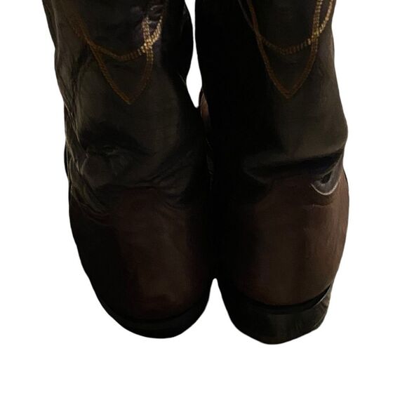 Tony Lama size 12 D western leather boots see pics awesome condition see pics
